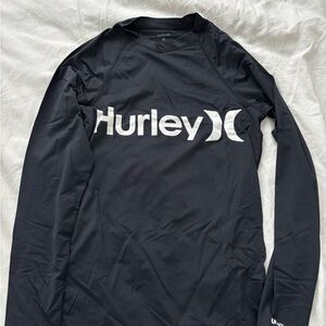 Hurley Black Activewear Shirt